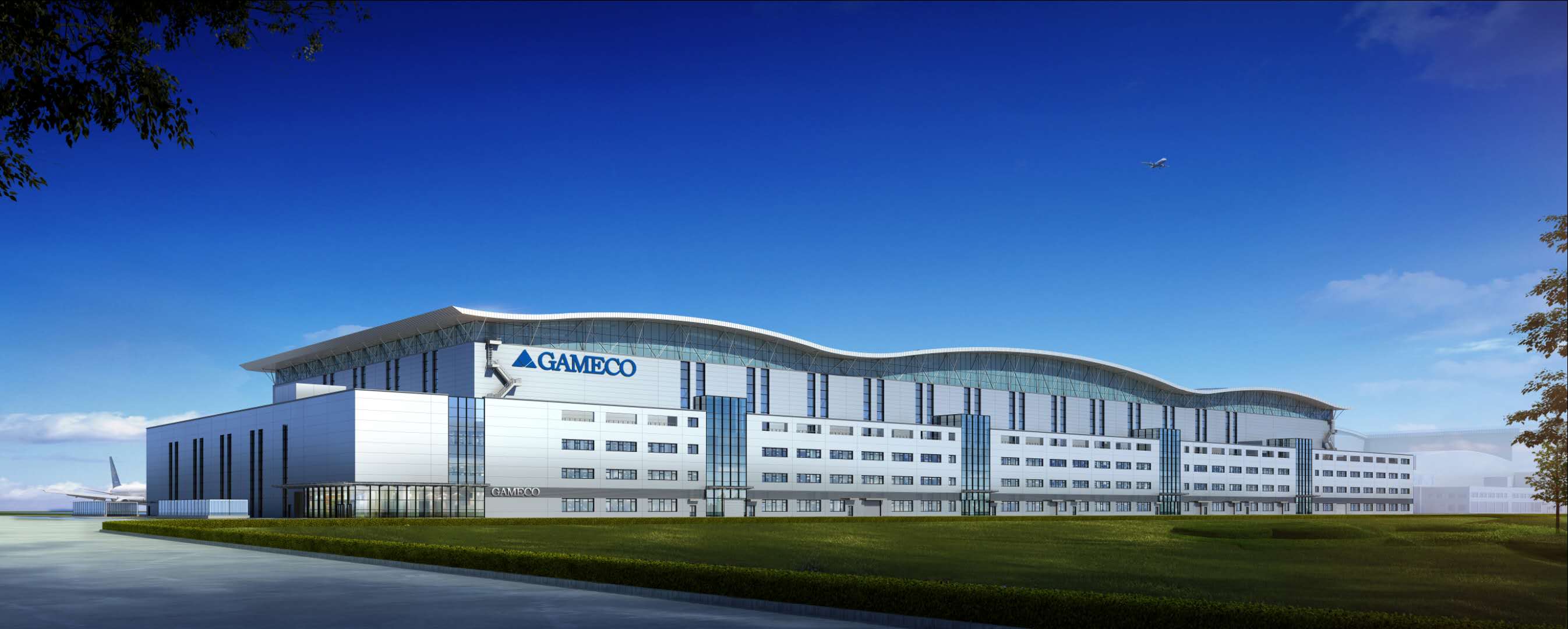 广州白云国际机场南航GAMECO飞机维修设施三期18号维修机库工程